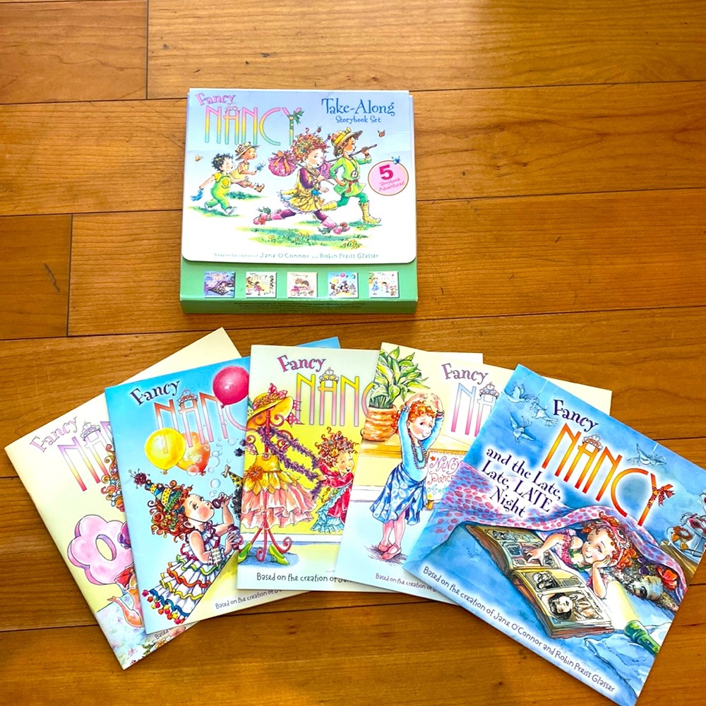 Fancy Nancy five storybook set